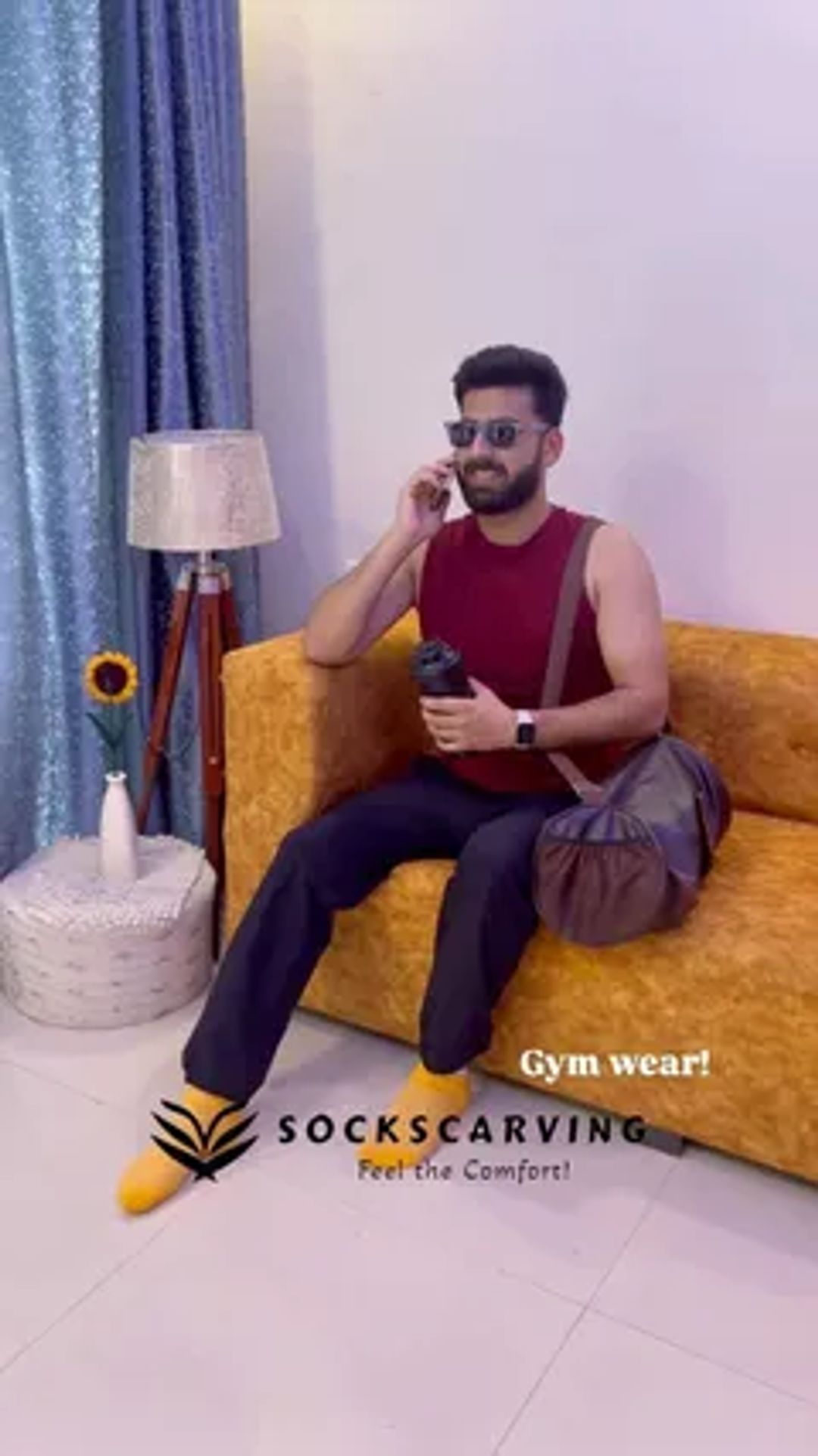 Influencer Brand Collaboration Image of Sockscraving.in with @%40harshitguleria100 on Socialveins